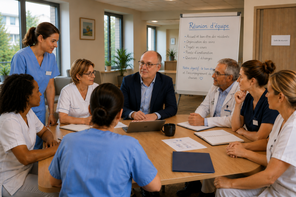 reunion equipe ehpad avec tf